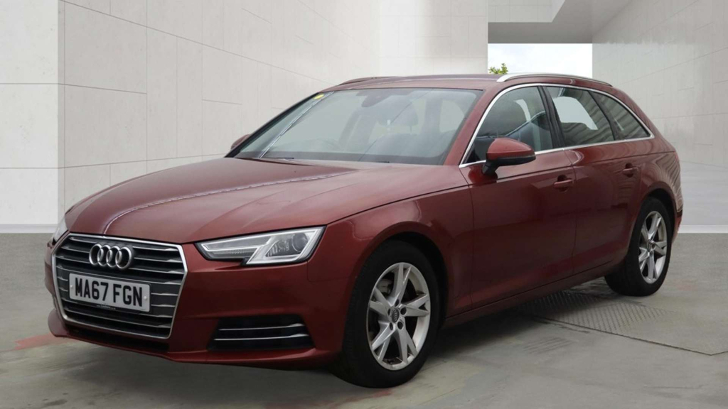 Audi A4 Sport Ultra Tdi Red #2