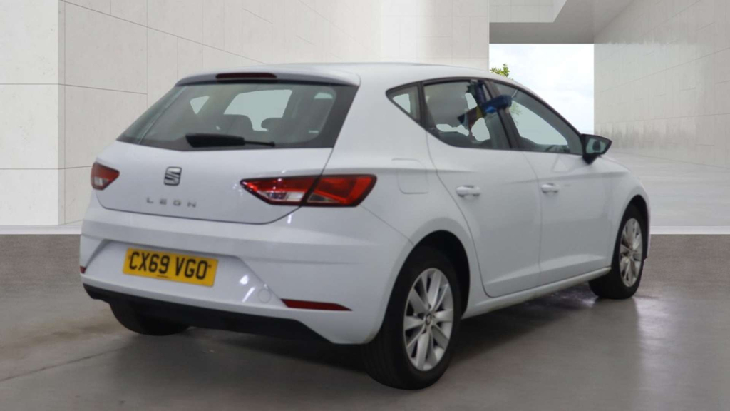 Seat Leon Se Tsi Evo White #4