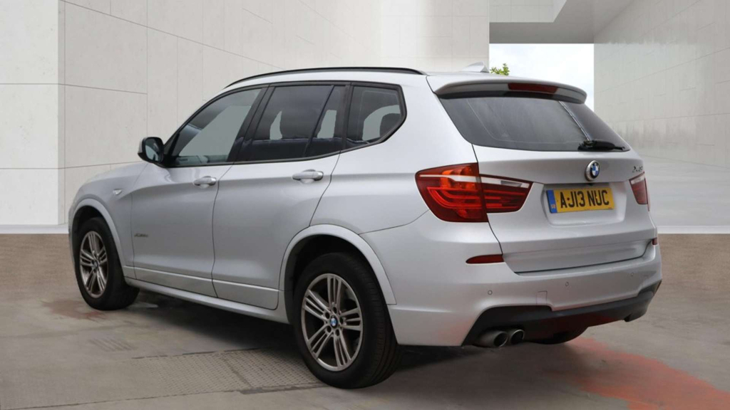 BMW X3 Xdrive 35D M Sport 4Wd Silver #3