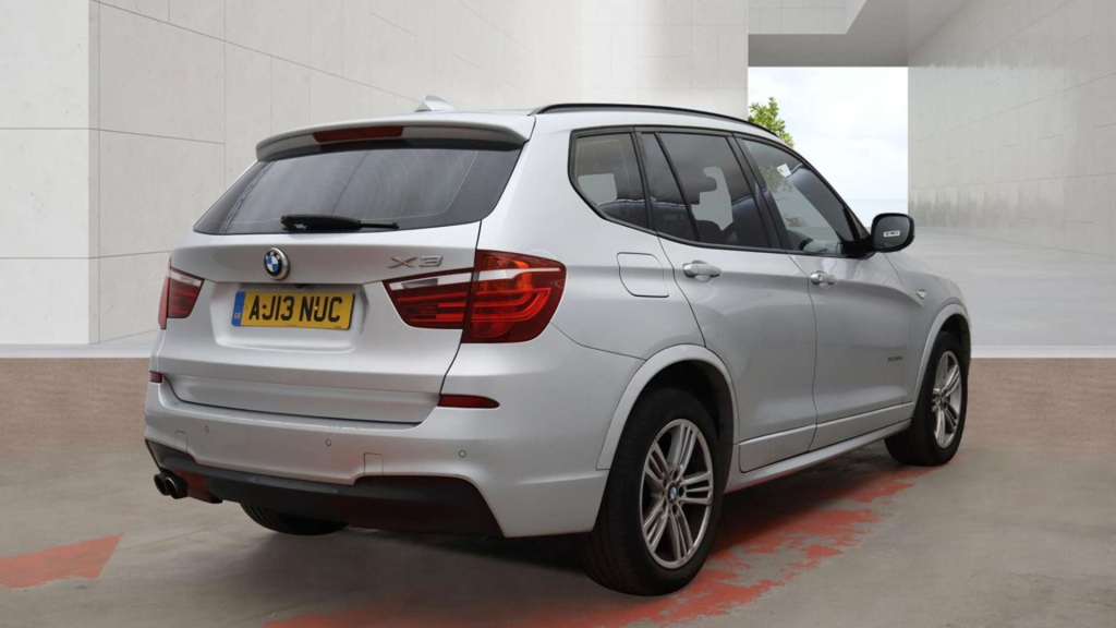 BMW X3 Xdrive 35D M Sport 4Wd Silver #4