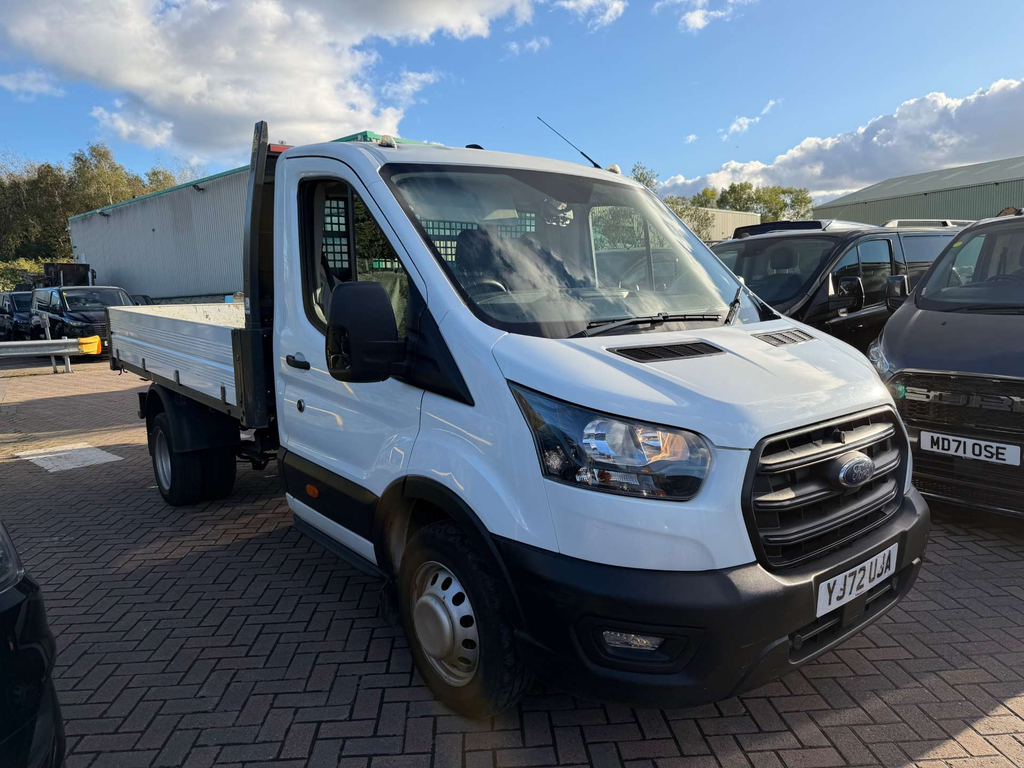 Ford Transit Custom 350 Leader Ecoblue Twin Wheel Tipper Single Cab Ai White