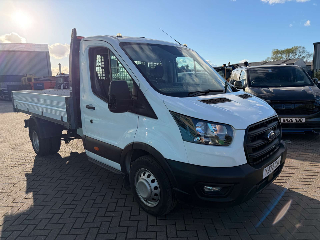 Ford Transit Custom 350 Leader Ecoblue Twin Wheel Tipper Single Cab Ai White #6