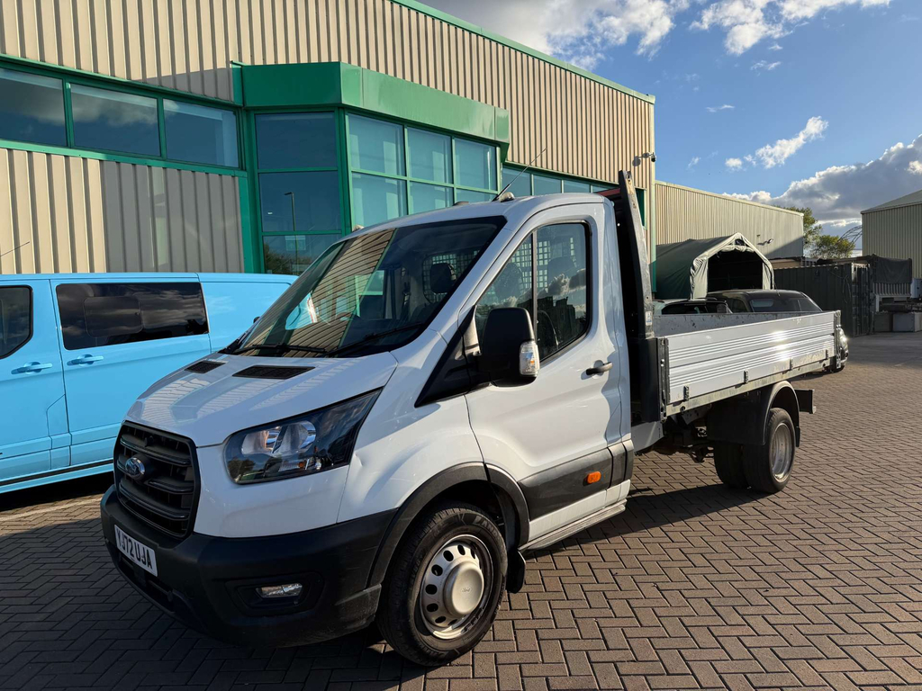 Ford Transit Custom 350 Leader Ecoblue Twin Wheel Tipper Single Cab Ai White #5