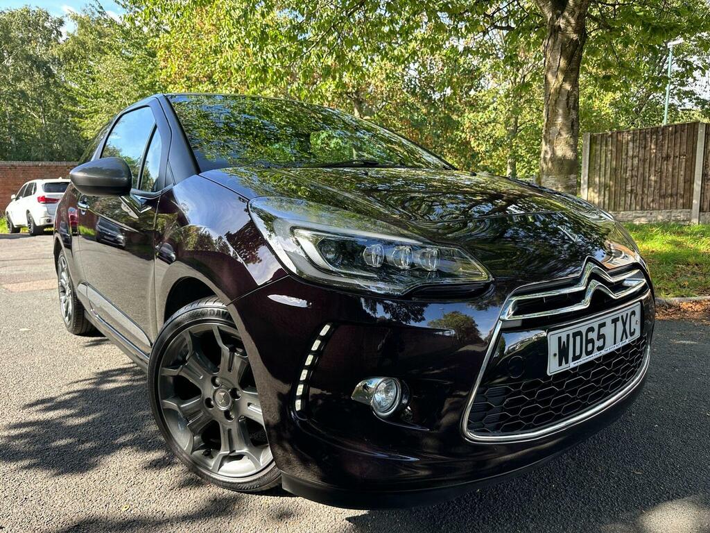 DS DS 3 Hatchback 1.6 Thp Dsport Euro 6 Ss 201665 WD65TXC Purple