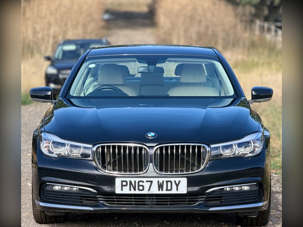 BMW 7 Series 3.0 730D Euro 6 Ss Black #2