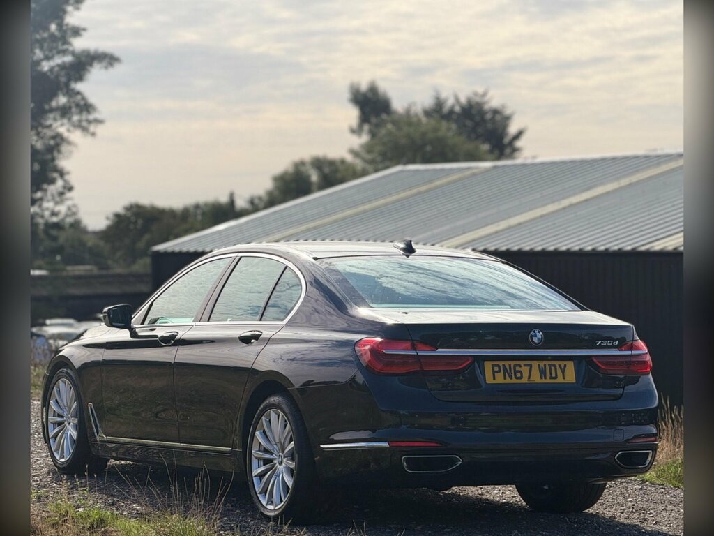 BMW 7 Series 3.0 730D Euro 6 Ss Black #5