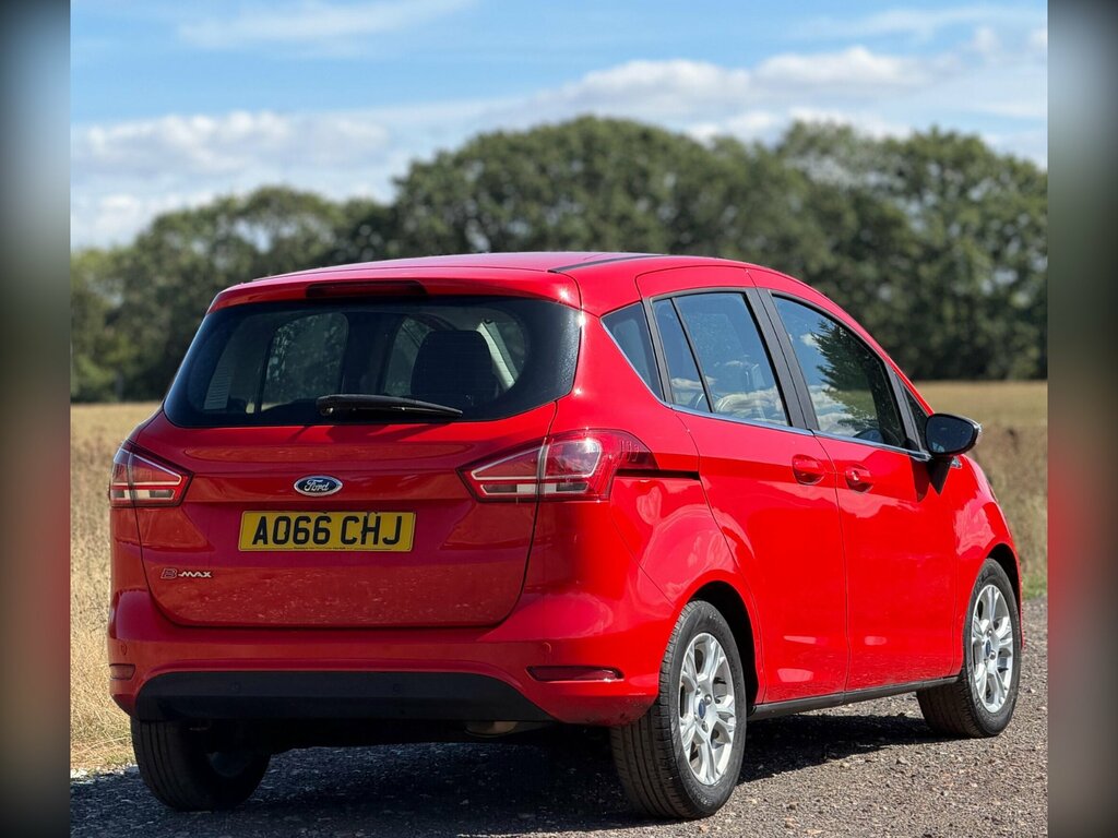 Ford B-Max 1.6 Zetec Powershift Euro 5 Red #4