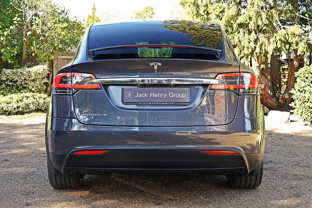 Tesla Model X 100D 4Wd Silver #4