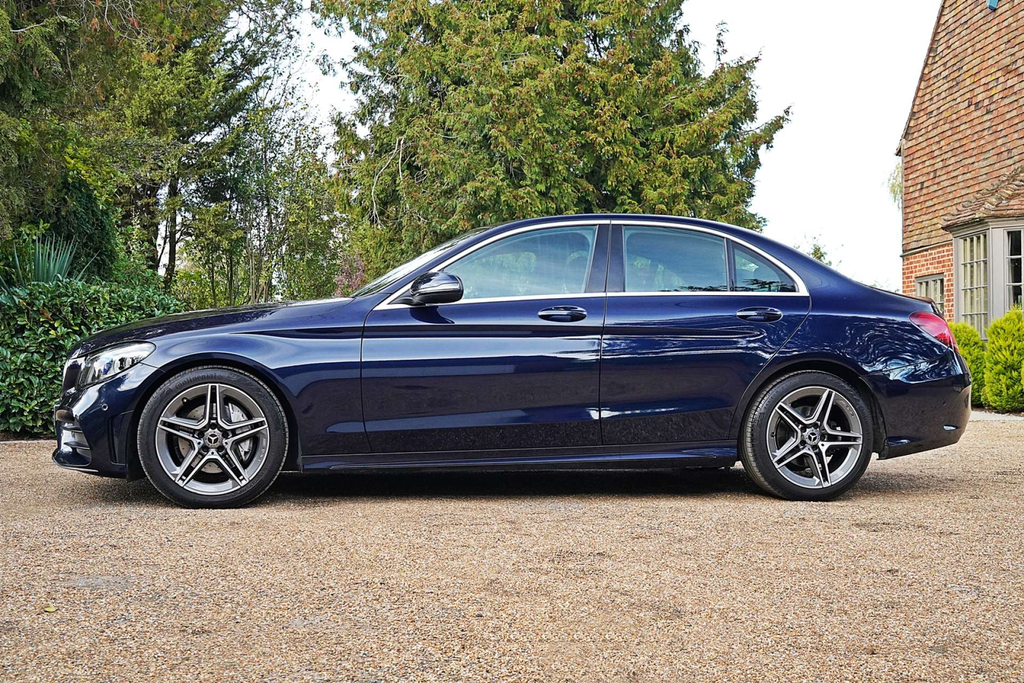 Mercedes-Benz C Class Amg Line Premium D Blue #2