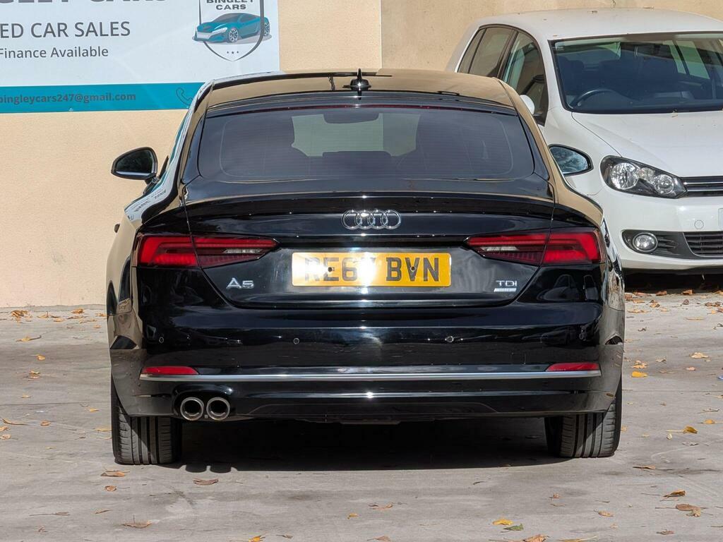 Audi A5 2.0 Tdi Ultra Sport Sportback Euro 6 S S Black #6