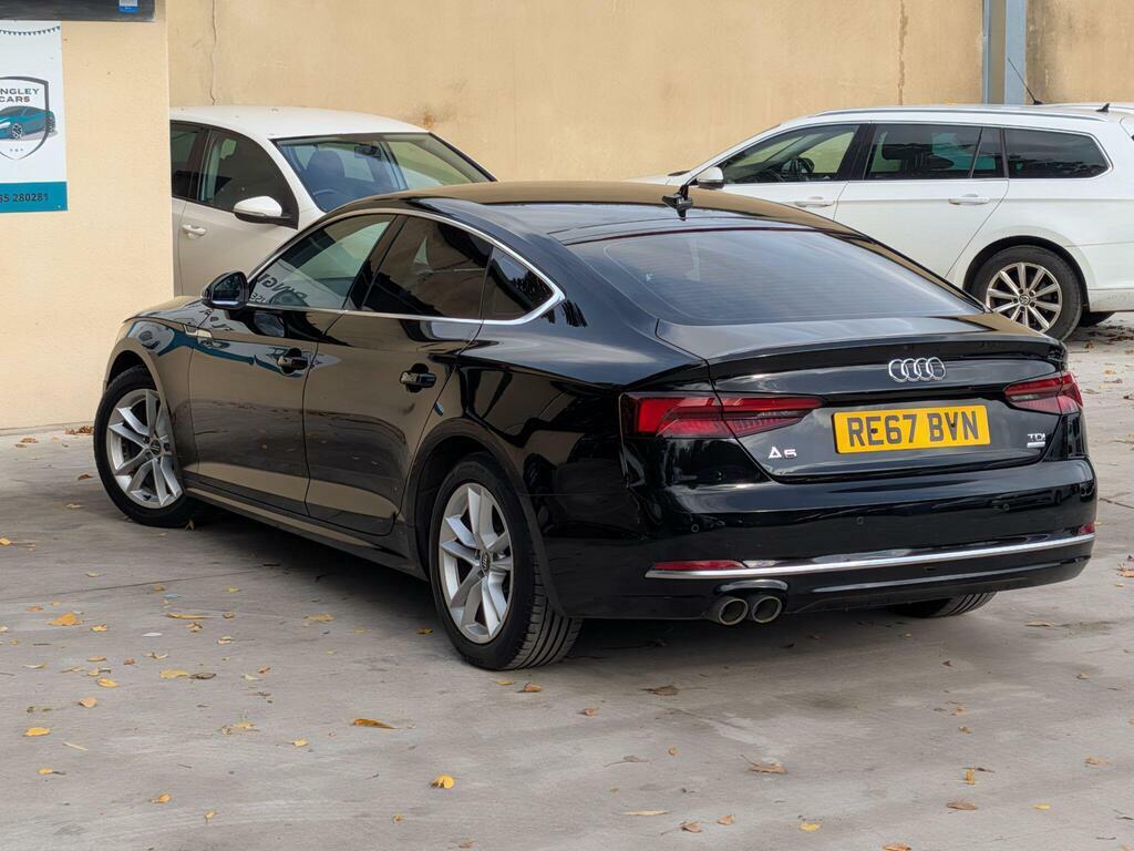 Audi A5 2.0 Tdi Ultra Sport Sportback Euro 6 S S Black #4