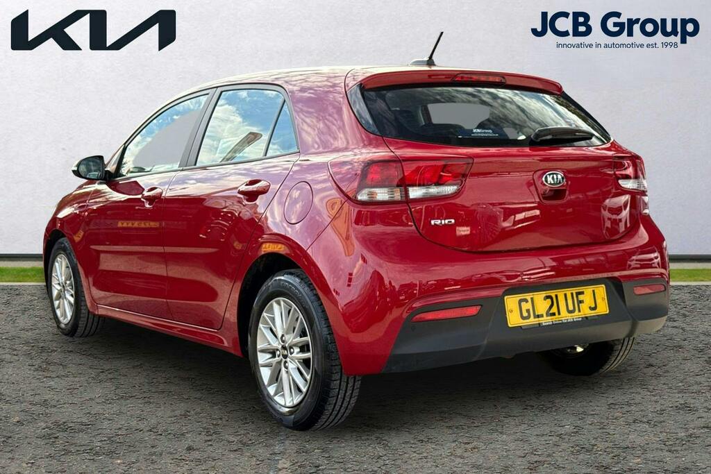 Kia RIO 1.2 2 Hatchback Red #3