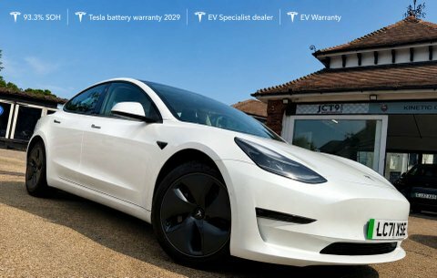 Tesla Model 3 Long Range Awd White