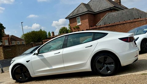 Tesla Model 3 Long Range Awd White #6
