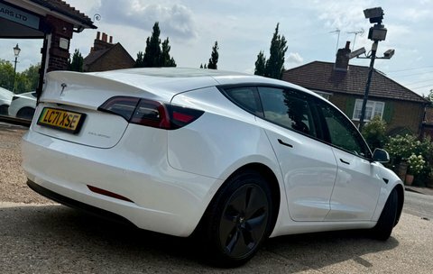 Tesla Model 3 Long Range Awd White #2