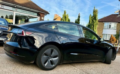 Tesla Model 3 Long Range Awd Black #2