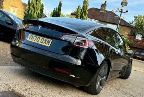 Tesla Model 3 Long Range Awd Black #3