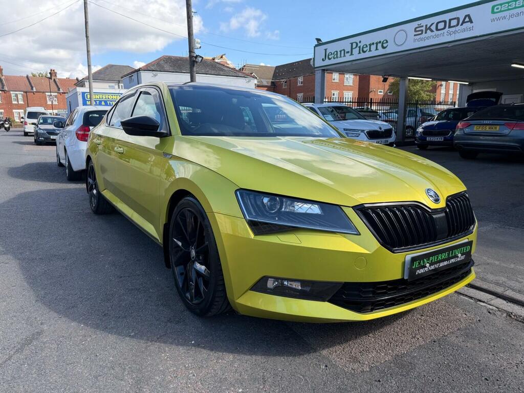 Skoda Superb 2.0 Tsi Sportline Dsg Euro 6 Ss Green #5