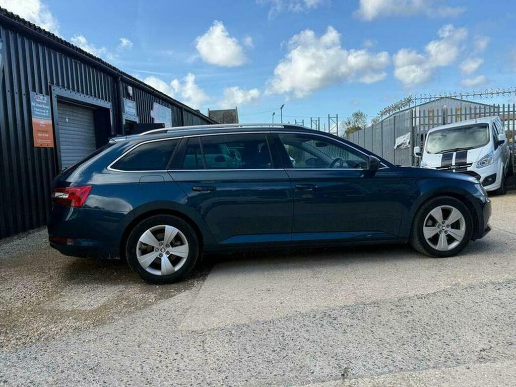 Skoda Superb 2.0 Tdi Se Business Dsg Euro 6 Ss Blue #4