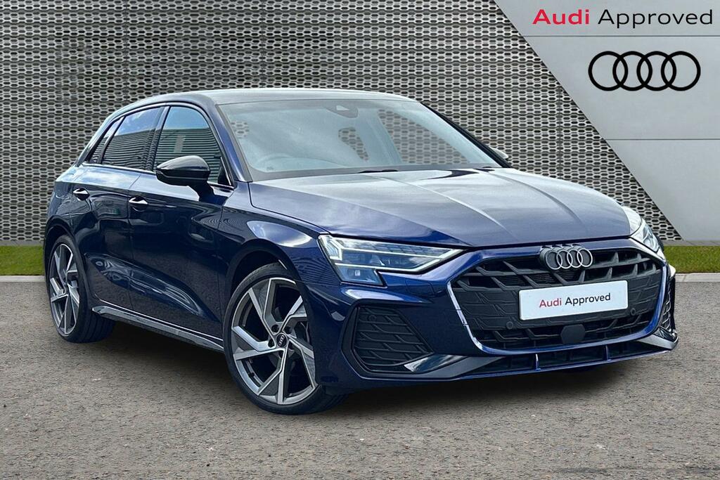 Audi A3 Black Edition 35 Tfsi 150 Ps 6-Speed Blue