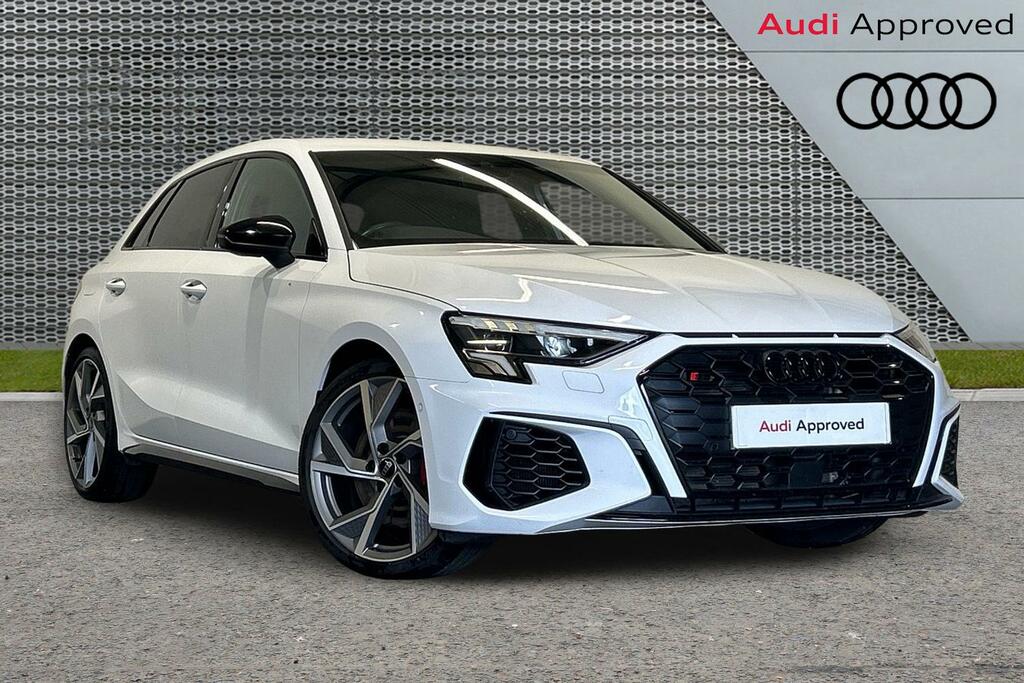 Audi S3 Black Edition Tfsi 310 Ps S Tronic SM73AXF White