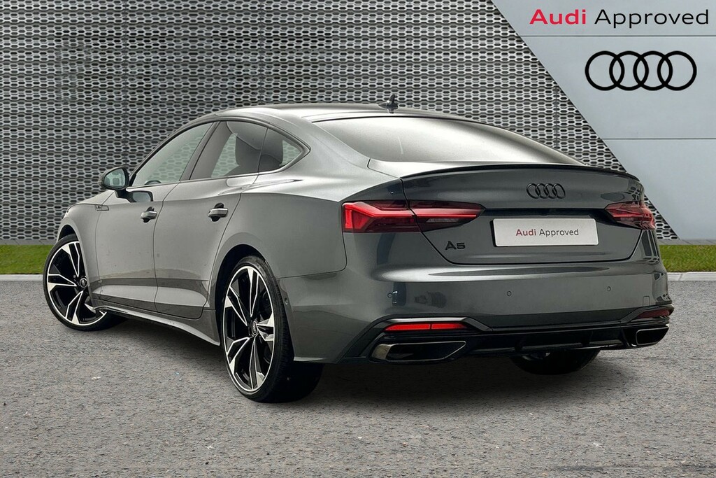 Audi A5 Black Edition 40 Tfsi 204 Ps S Tronic Grey #3