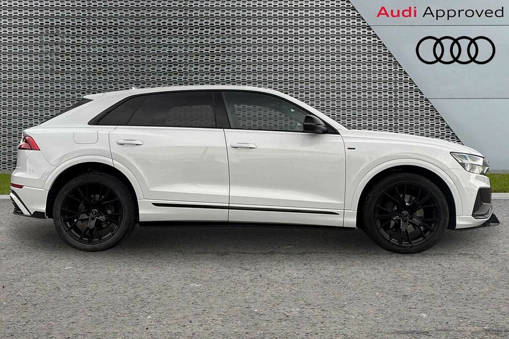 Audi Q8 Black Edition 55 Tfsi Quattro 340 Ps Tiptronic White #4