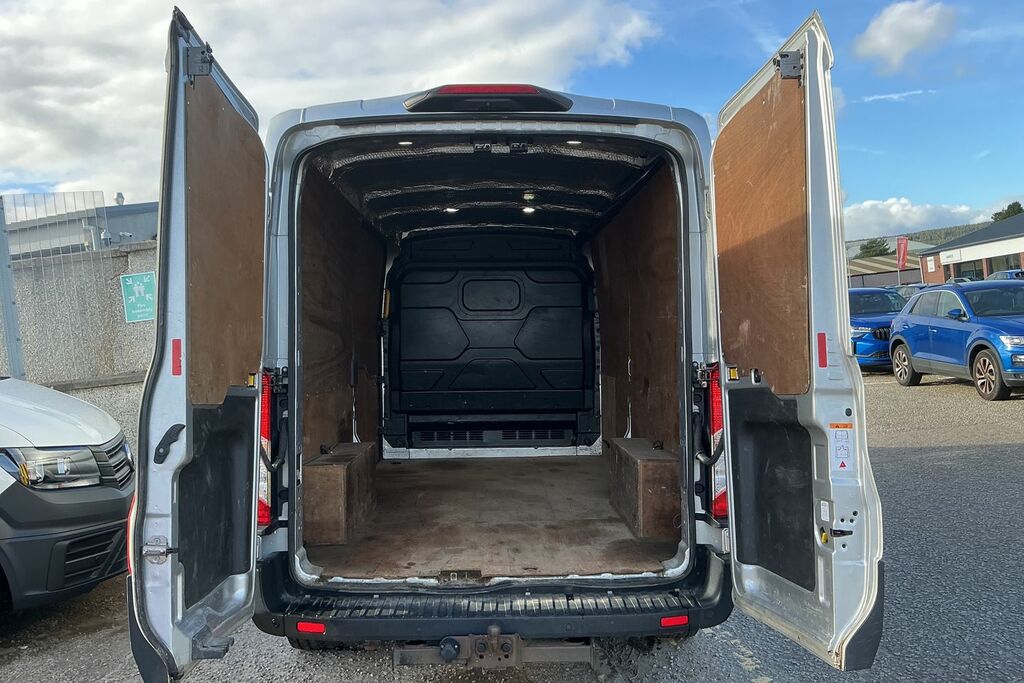 Ford Transit Custom 350 2.0 Ebl 130 Bhp L5 Xlwb Curtain Side No Vat White #11