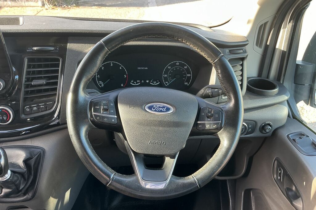 Ford Transit Custom 350 2.0 Ebl 130 Bhp L5 Xlwb Curtain Side No Vat White #13