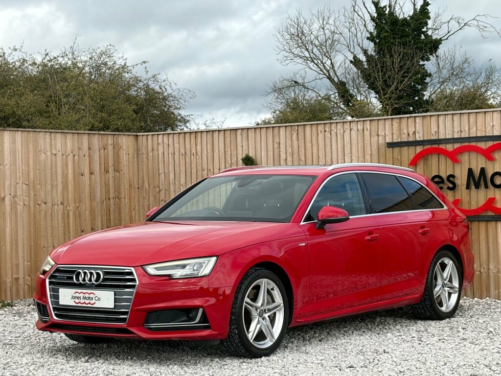 Audi A4 Avant 2L S Line Red #3