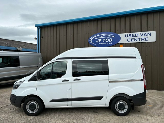 Ford Transit Custom 2.0 310 Kombi Tdci 104 Bhp.9 Seatsair Coneur Silver #2