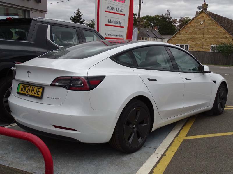 Tesla Model 3 Long Range Awd White #2