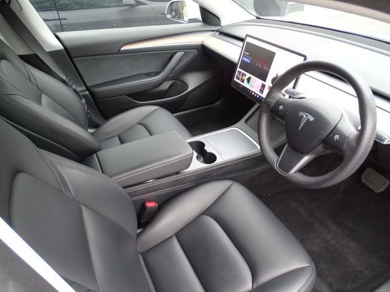 Tesla Model 3 Long Range Awd White #3