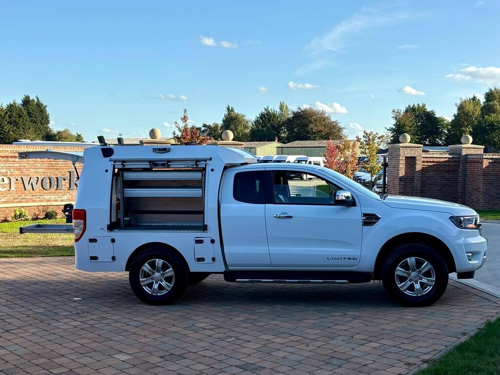Ford Ranger Pickup 2.0 Ranger Wildtrak Double Cab 2.0L Ecoblue White #3