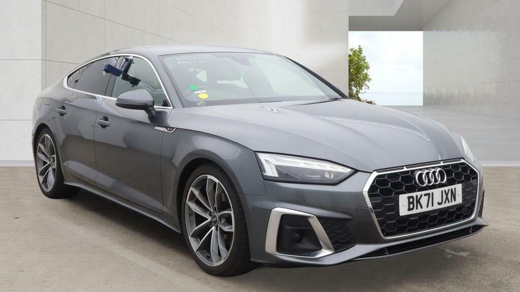 Audi A5 2.0 Tdi 35 S Line Sportback S Tronic Euro 6 Ss Grey