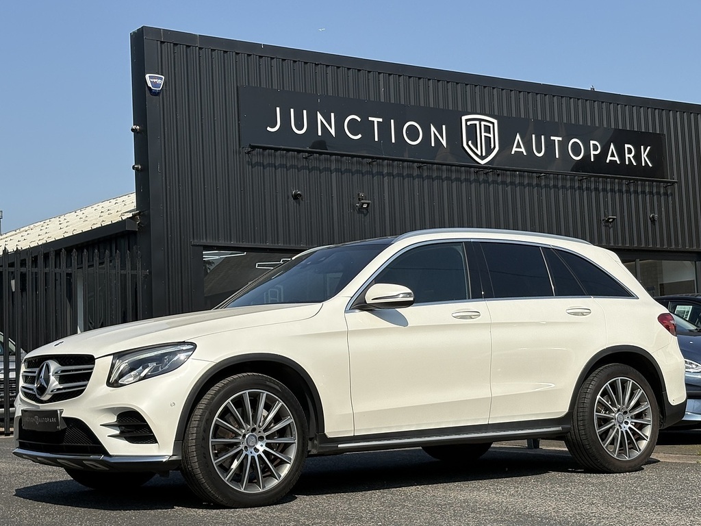 Mercedes-Benz GLC Class Glc220d Amg Line White #2