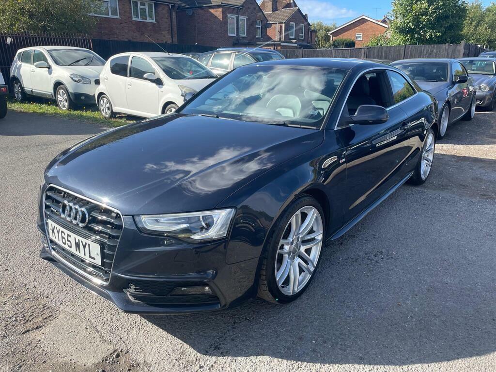 Audi A5 2.0 Tdi S Line S Tronic Quattro Euro 6 S S Blue #3