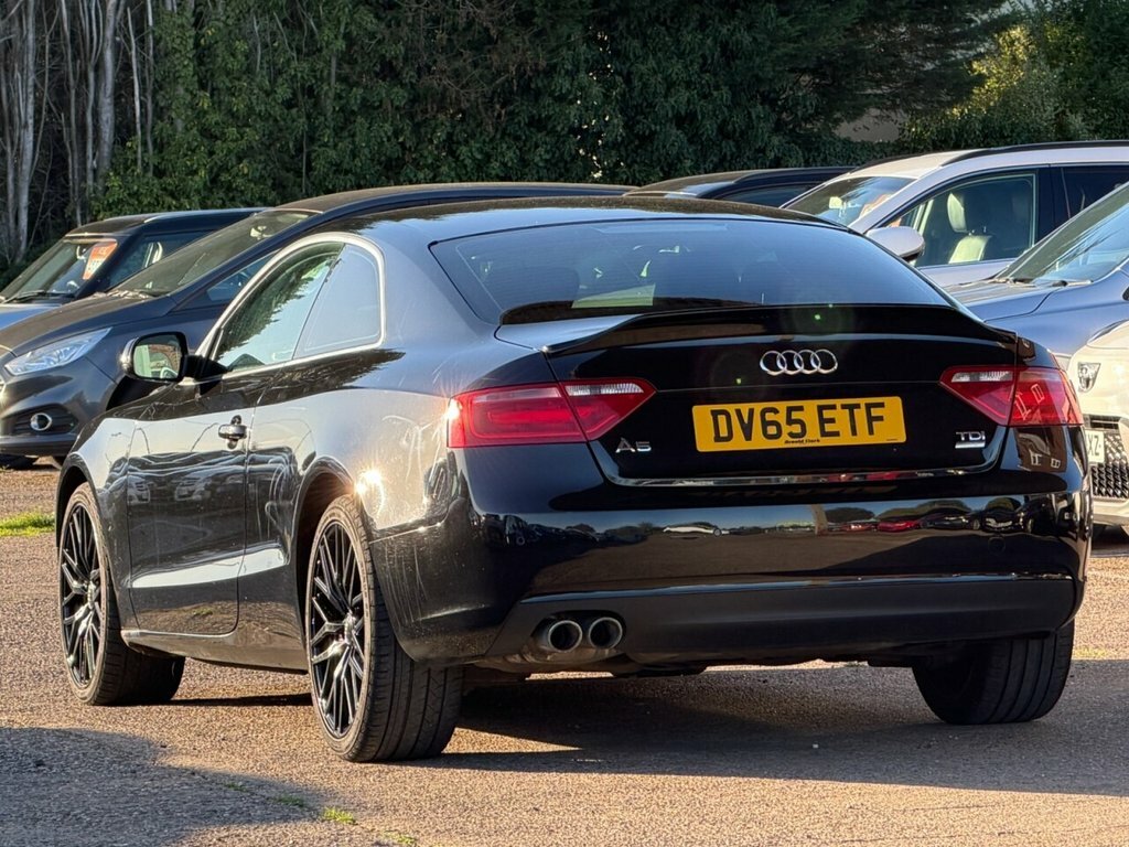 Audi A5 Coupe 3.0 Tdi V6 Black Edition S Tronic Quattro Eu Silver #4