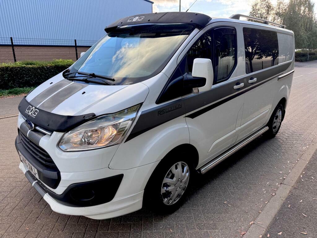 Ford Transit Custom Courier Tdci Trend Swb Ac Dab Radio U6344 Blue #17