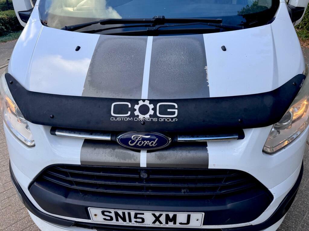 Ford Transit Custom Courier Tdci Trend Swb Ac Dab Radio U6344 Blue #23