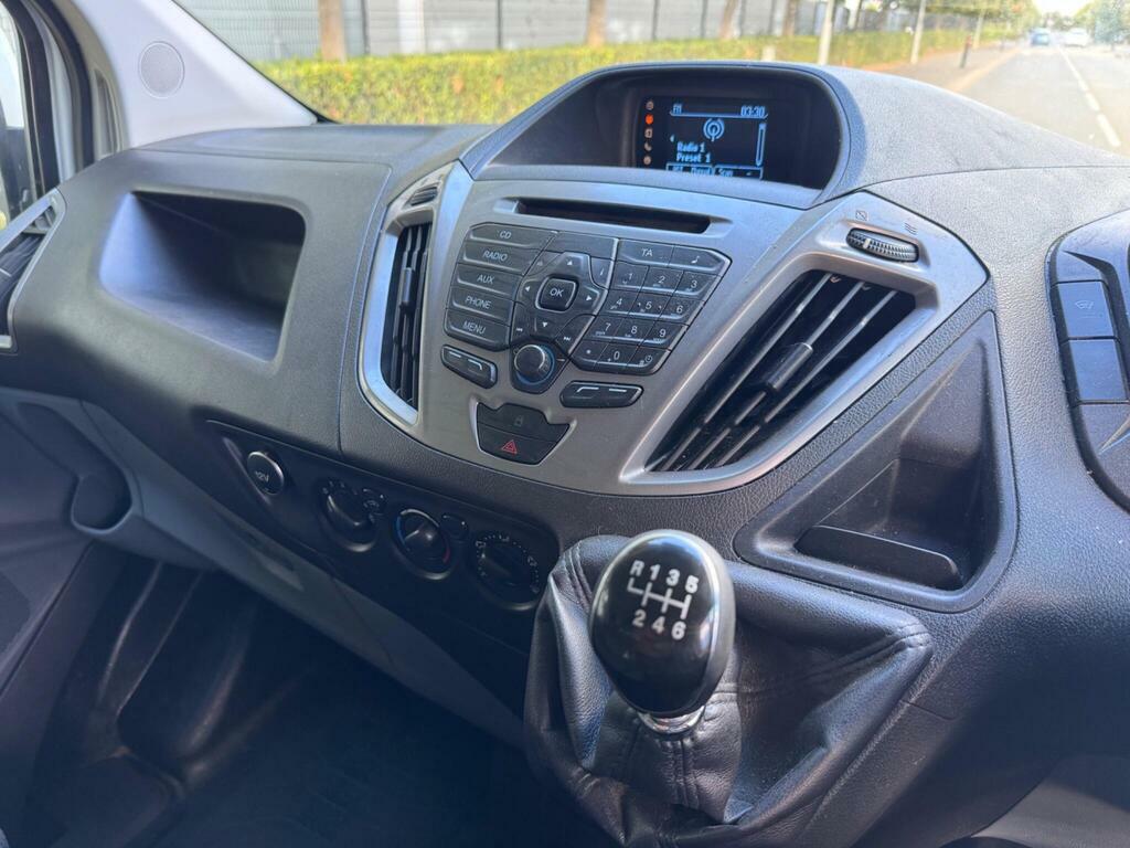 Ford Transit Custom Courier Tdci Trend Swb Ac Dab Radio U6344 Blue #35