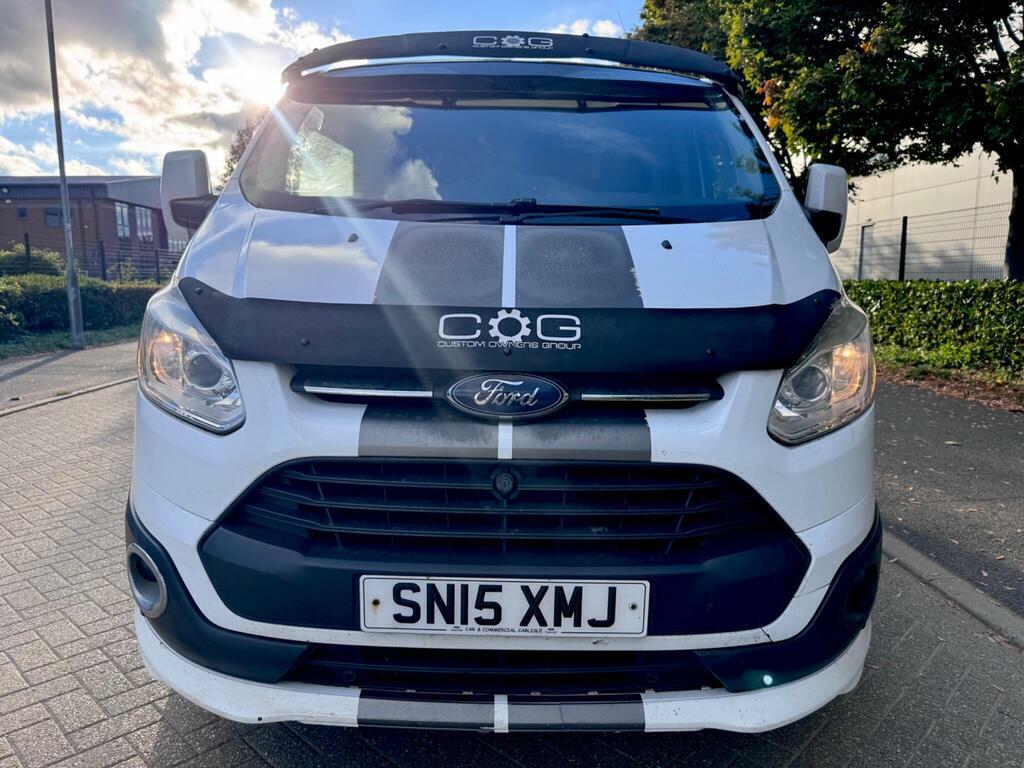Ford Transit Custom Courier Tdci Trend Swb Ac Dab Radio U6344 Blue #14