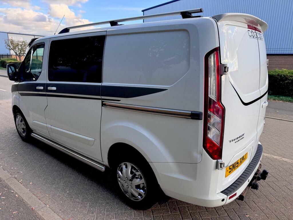 Ford Transit Custom Courier Tdci Trend Swb Ac Dab Radio U6344 Blue #19