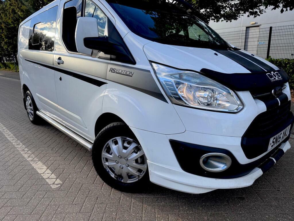 Ford Transit Custom Courier Tdci Trend Swb Ac Dab Radio U6344 Blue #7