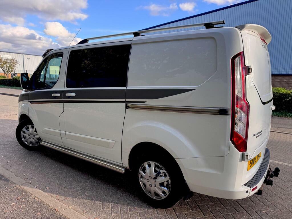 Ford Transit Custom Courier Tdci Trend Swb Ac Dab Radio U6344 Blue #4