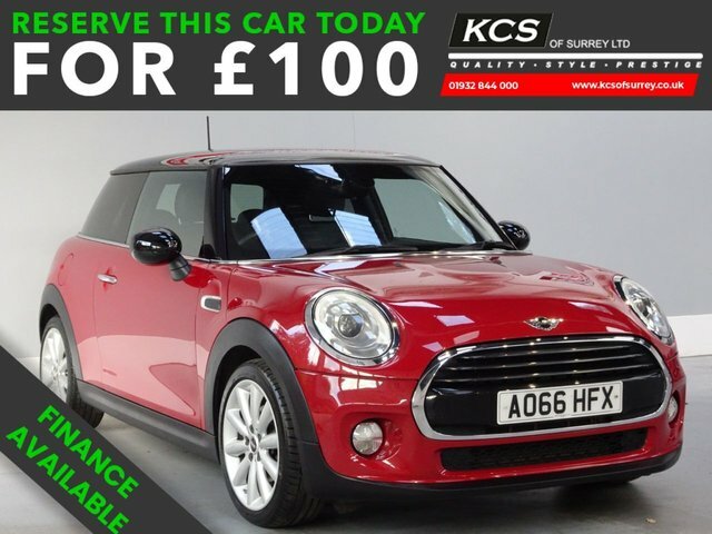 Mini Hatch 1.5 Cooper Hatchback Euro 6 Ss Red