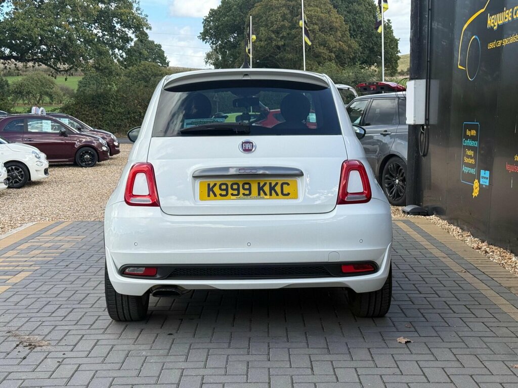 Fiat 500 0.9 Twinair S Euro 6 Ss White #4