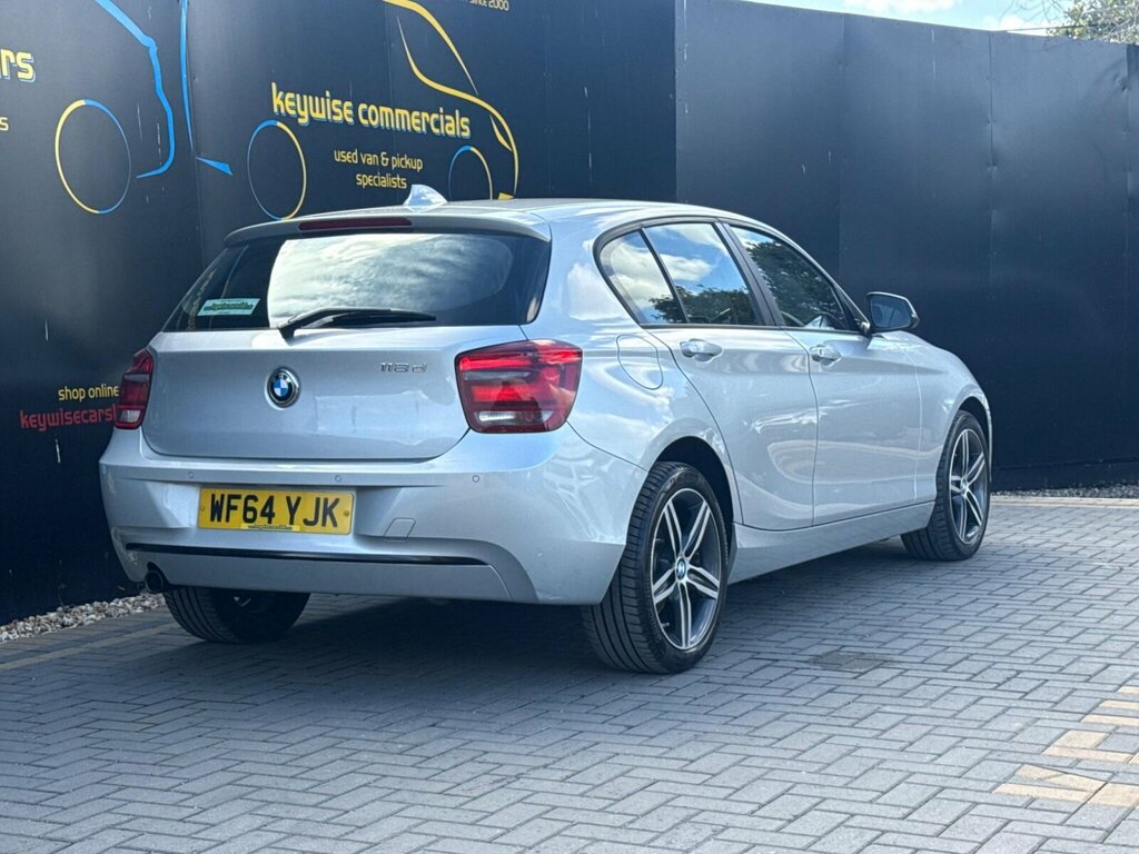 BMW 1 Series 2.0 118D Sport Euro 5 Ss Silver #5