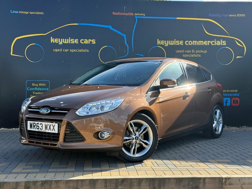 Ford Focus 1.6 Tdci Titanium X Euro 5 Ss Brown