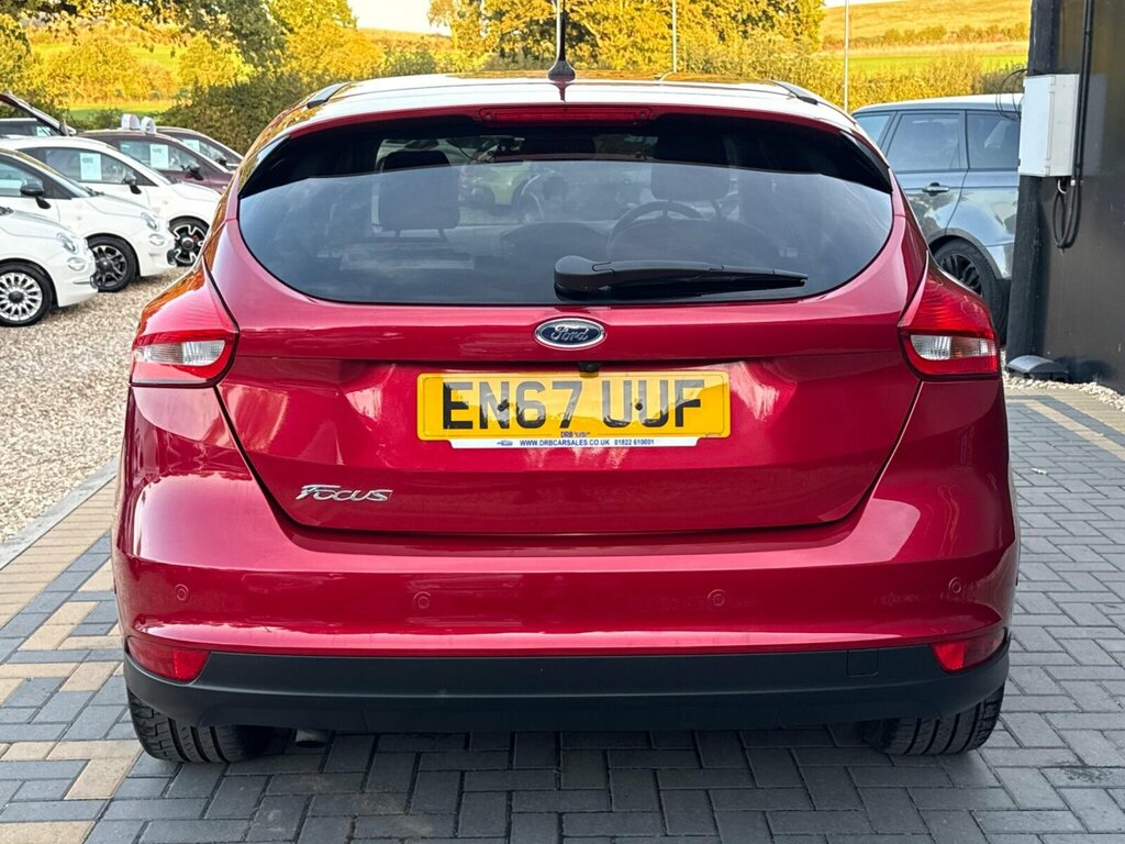 Ford Focus 1.5 Tdci Titanium X Euro 6 Ss Red #4